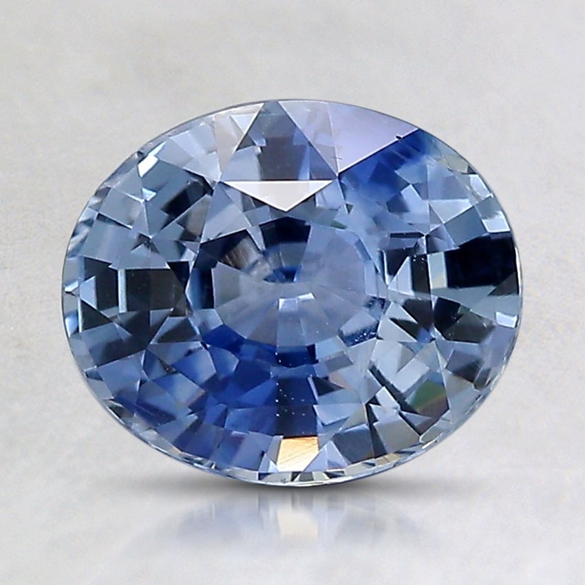 9.2x7.8mm Blue Oval Sapphire