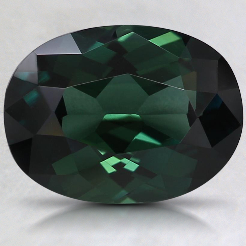 9.8x7.3mm Premium Teal Oval Sapphire