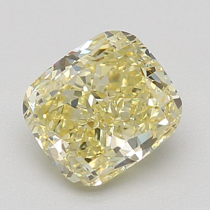 1.21 Ct. Fancy Yellow Cushion Diamond