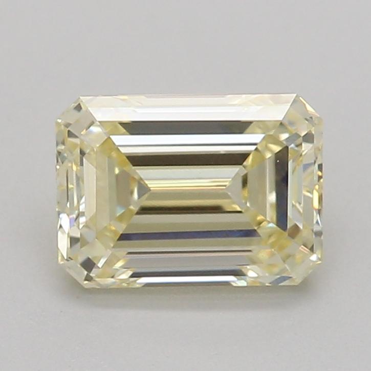0.74 Ct. Fancy Intense Yellow Emerald Lab Grown Diamond