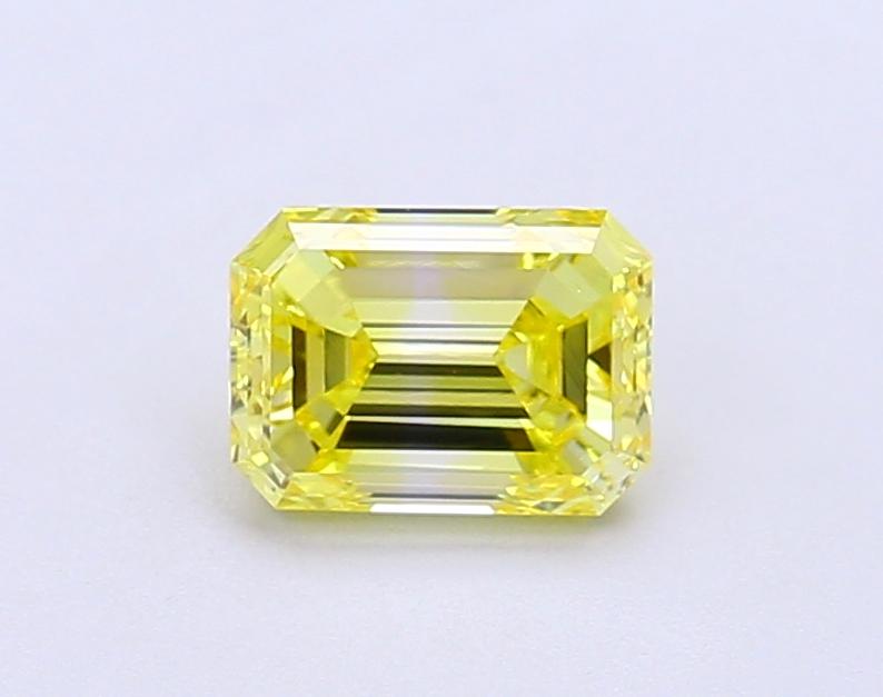 1.06 Ct. Fancy Intense Yellow Emerald Lab Grown Diamond