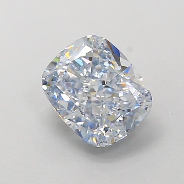 1.39 Ct. Fancy Light Blue Cushion Lab Grown Diamond