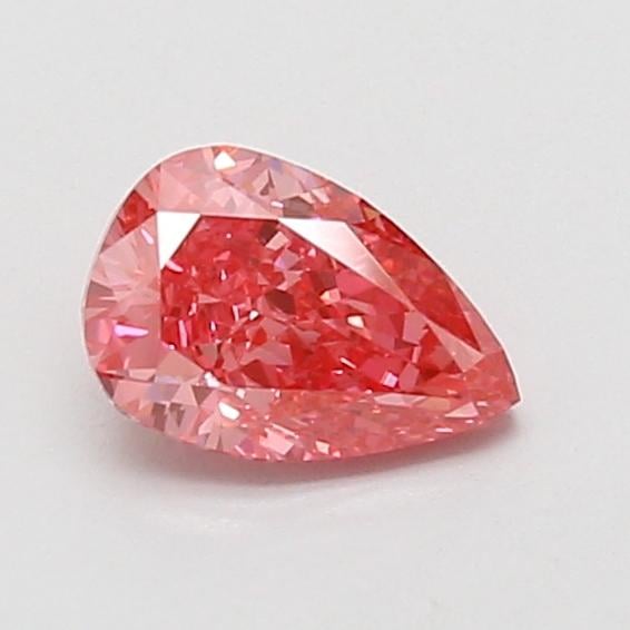 0.72 Ct. Fancy Vivid Pink Pear Lab Grown Diamond