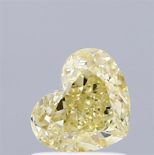 1.02 Ct. Fancy Yellow Heart Lab Grown Diamond
