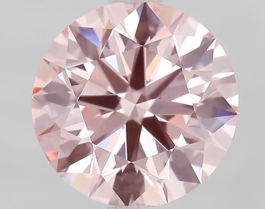 1.81 Ct. Fancy Intense Pink Round Lab Grown Diamond