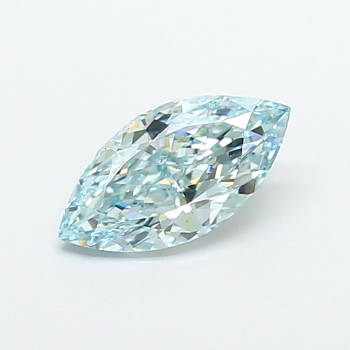 1.07 Ct. Fancy Intense  Green Marquise Lab Grown Diamond