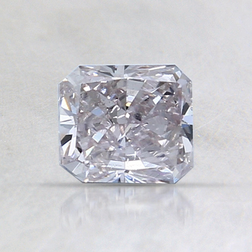 0.77 Ct. Fancy Light Brown-Pink Radiant Diamond