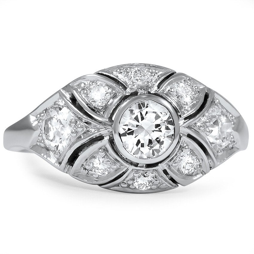 Retro Diamond Vintage Ring