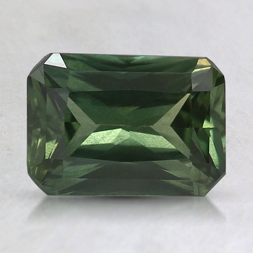 8x5.8mm Green Radiant Australian Sapphire