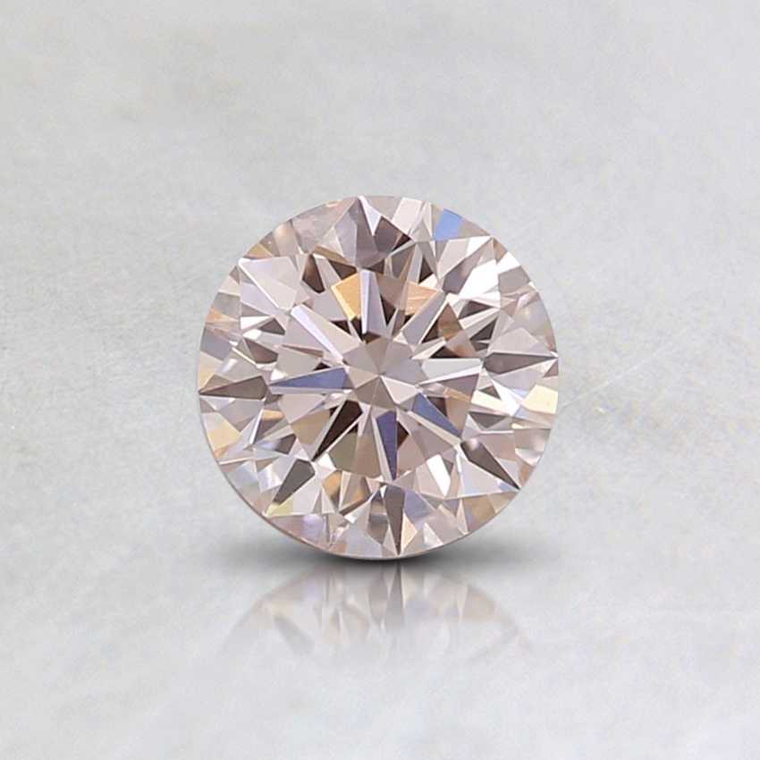 0.44 Ct. Light Pink Round Lab Grown Diamond