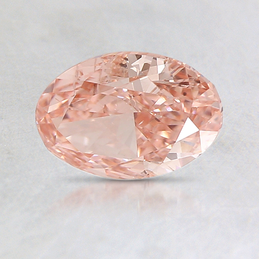 1.01 Ct. Fancy Pink Oval Lab Created Diamond
