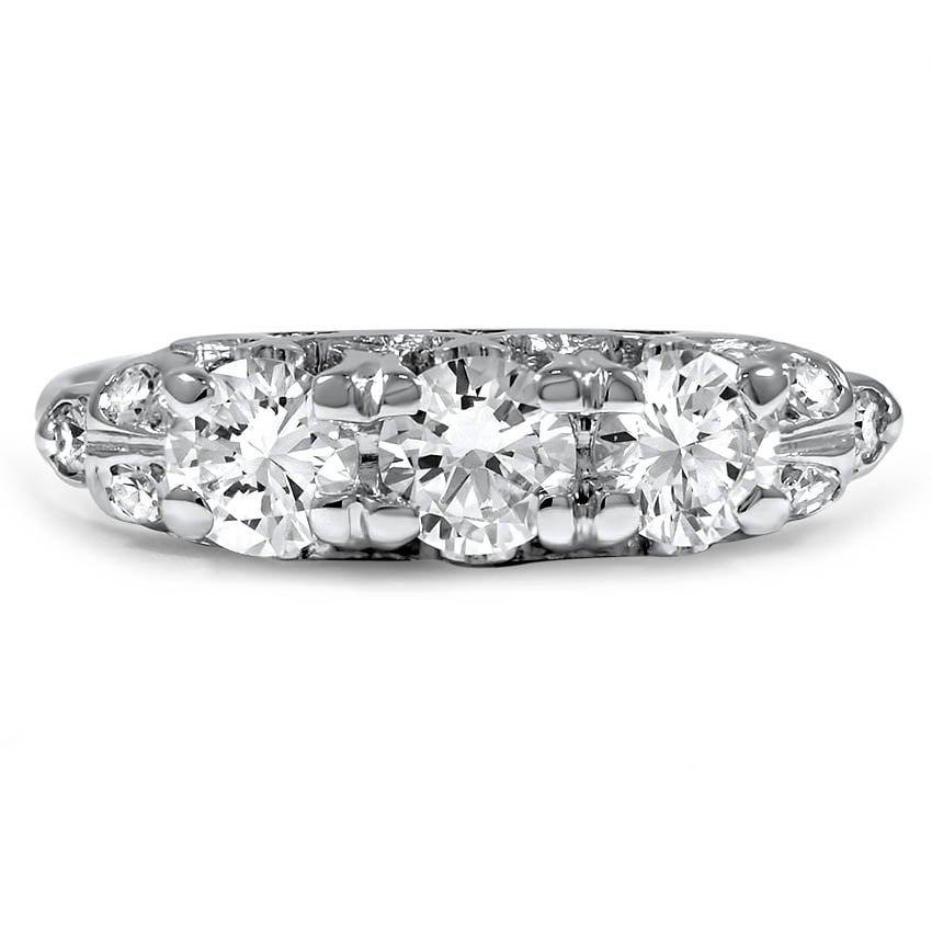 Modern Diamond Vintage Ring