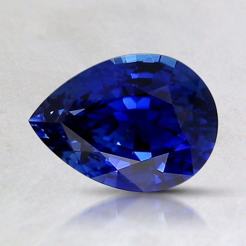 7.8x5.7mm Blue Pear Sapphire