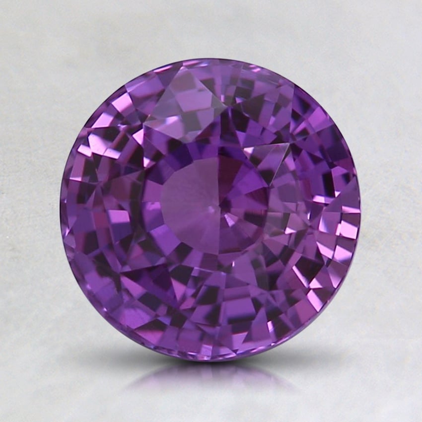 7.3mm Unheated Purple Round Sapphire | SPUSL7.3RDU_1