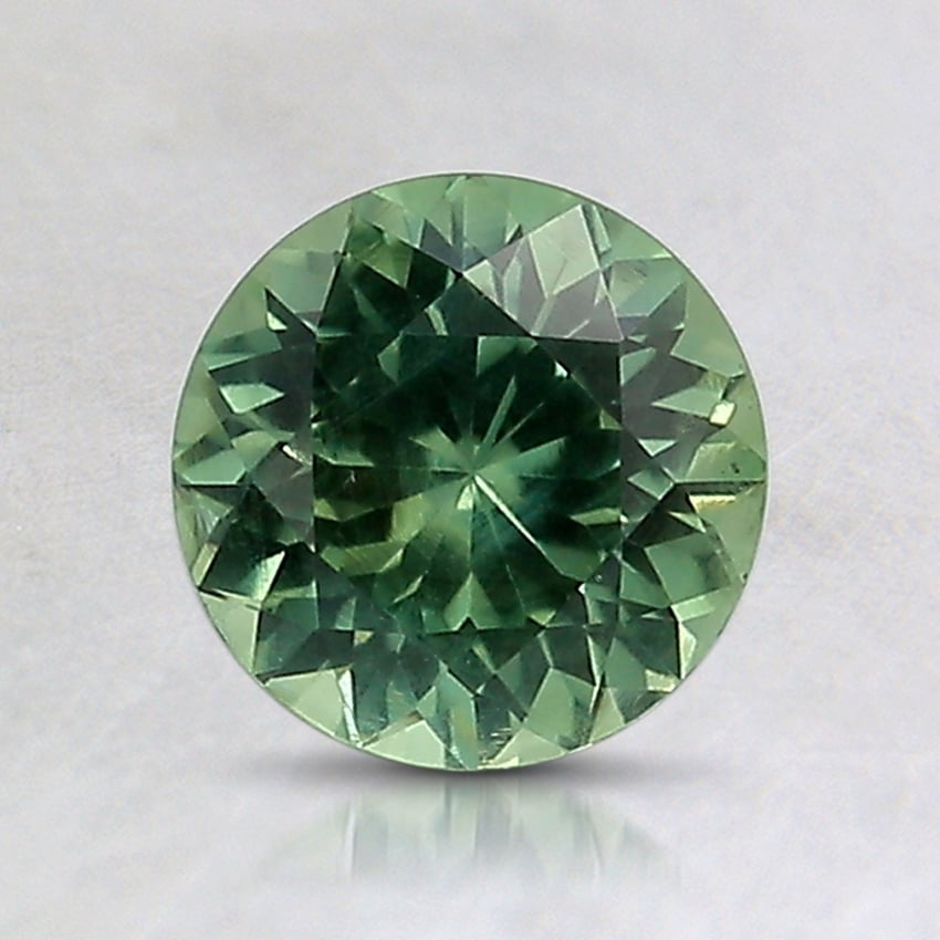 6.5mm Unheated Teal Round Montana Sapphire