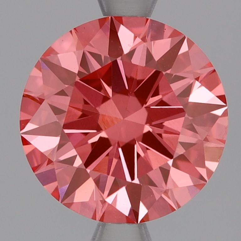 2.04 Ct. Fancy Vivid Pink Round Lab Grown Diamond