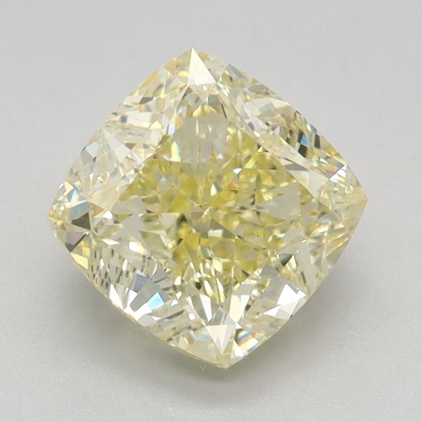 1.89 Ct. Fancy Yellow Cushion Lab Grown Diamond