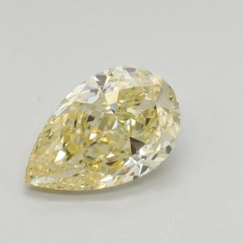0.71 Ct. Fancy Yellow Pear Lab Grown Diamond