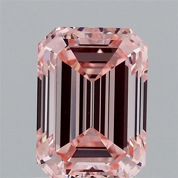 1.57 Ct. Fancy Intense Pink Emerald Lab Grown Diamond