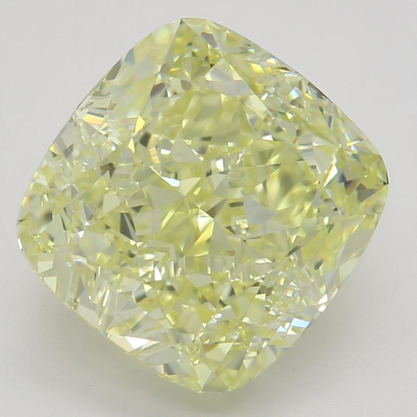 3.22 Ct. Fancy Yellow Cushion Diamond