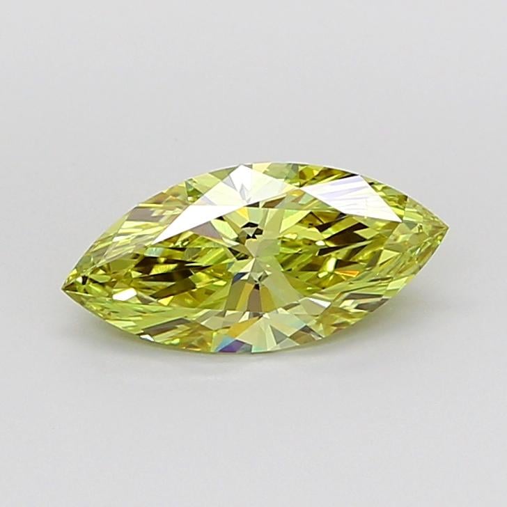 1.54 Ct. Fancy Intense Yellow Marquise Lab Grown Diamond