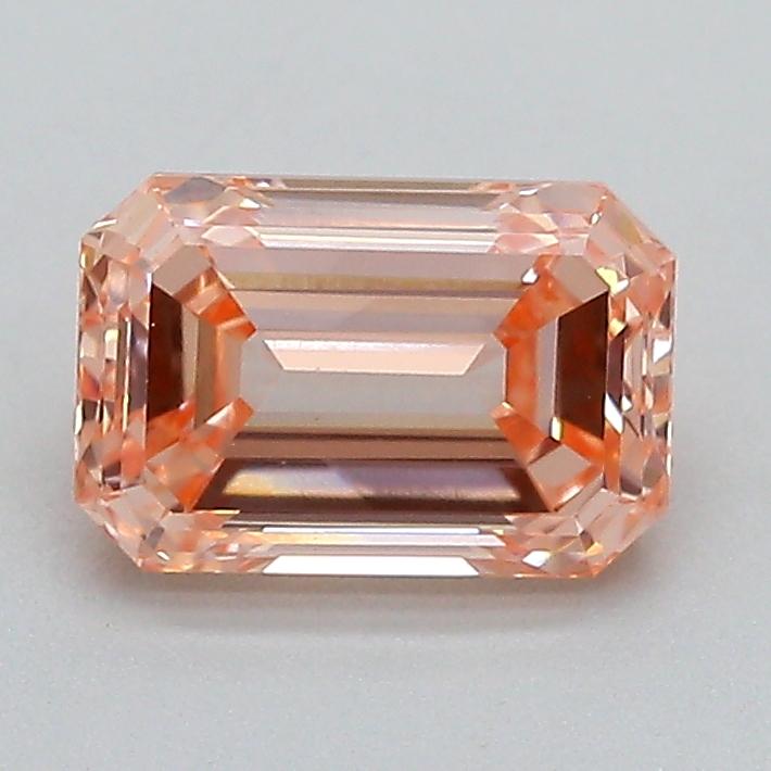 0.64 Ct. Fancy Vivid  Pink Emerald Lab Grown Diamond