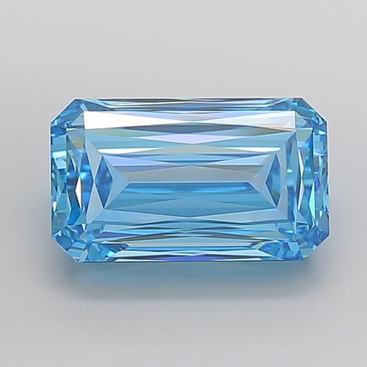 5.69 Ct. Fancy Vivid Radiant Lab Grown Diamond