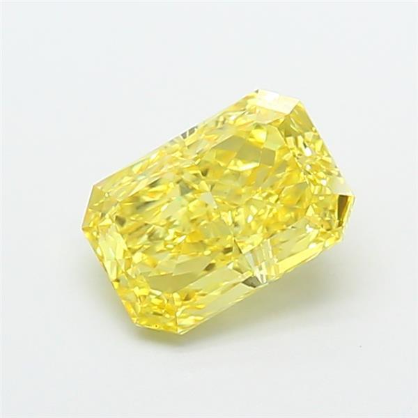 1.59 Ct. Fancy Intense Yellow Radiant Lab Grown Diamond