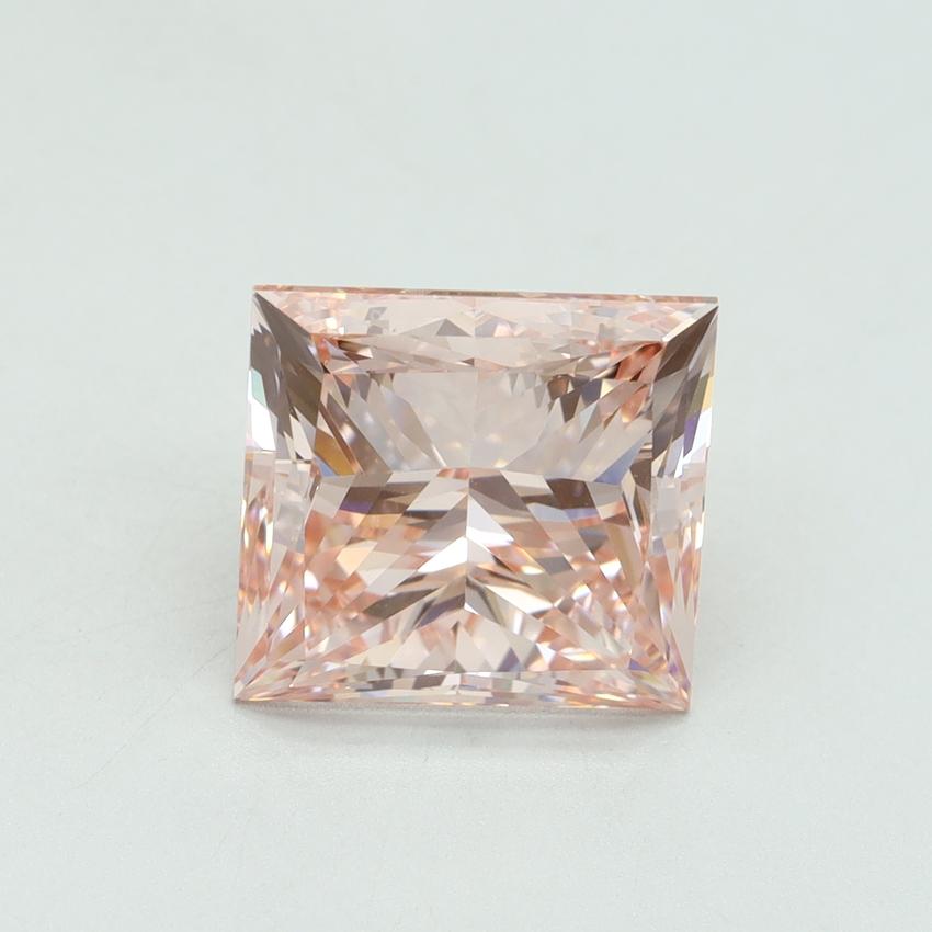 5.01 Ct. Fancy Intense Pink Princess Lab Grown Diamond