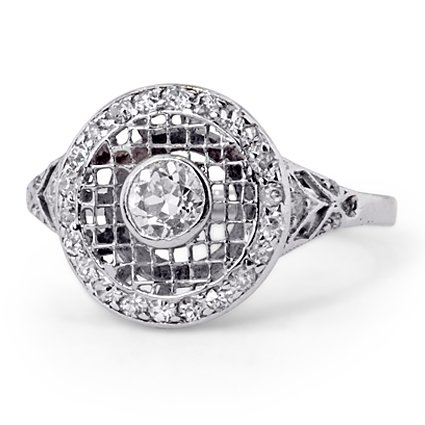 Art Deco Diamond Vintage Ring