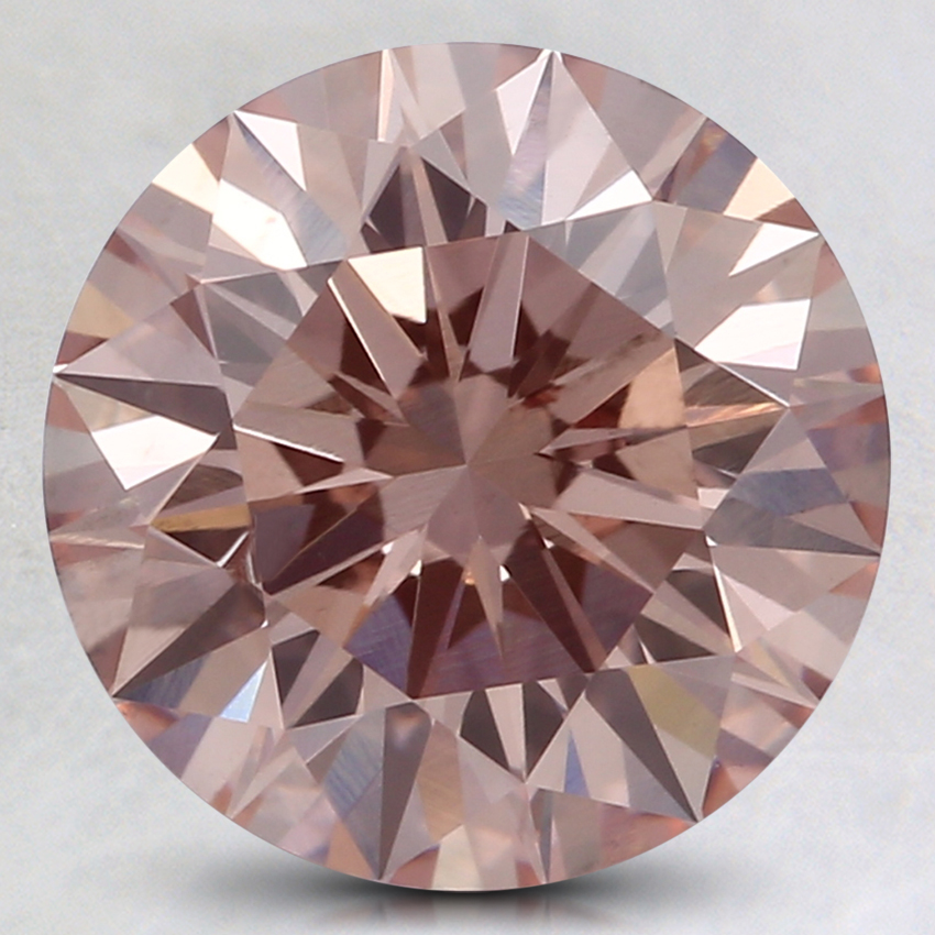 2.03 Ct. Fancy Light Pink Round Lab Grown Diamond