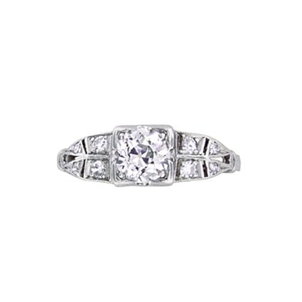 Art Deco Diamond Vintage Ring