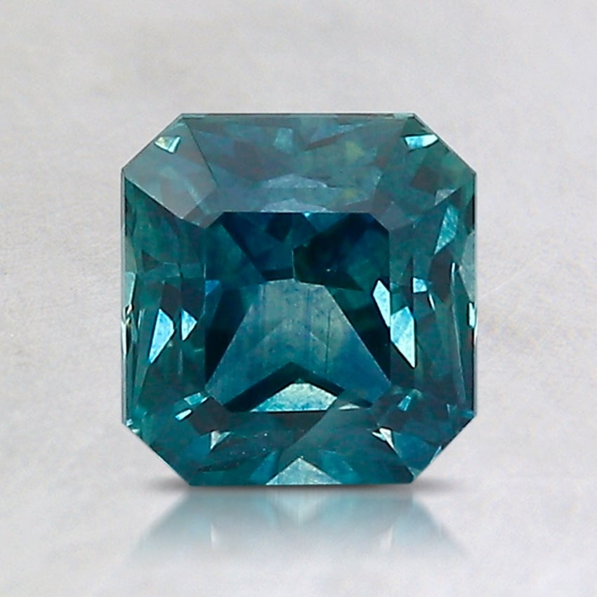 6.1x5.7mm Blue Asscher Montana Sapphire