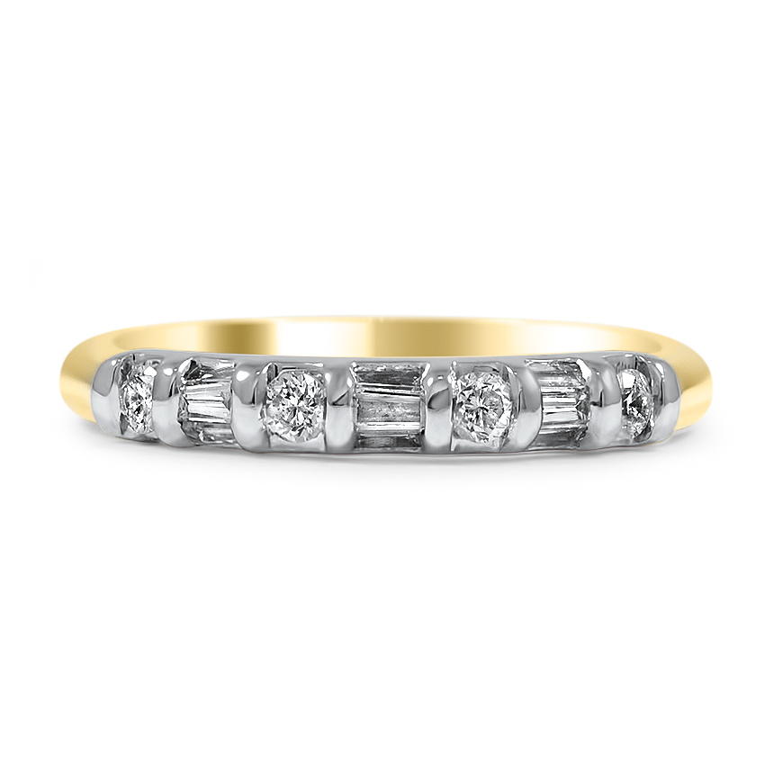 Modern Diamond Vintage Ring