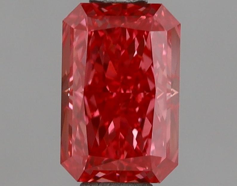 0.91 Ct. Fancy Vivid Pink Radiant Lab Grown Diamond