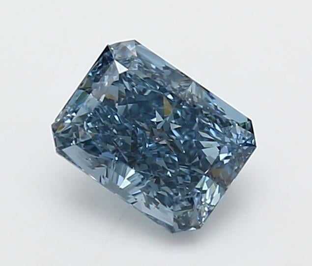 1.05 Ct. Fancy Vivid  Blue Radiant Lab Grown Diamond