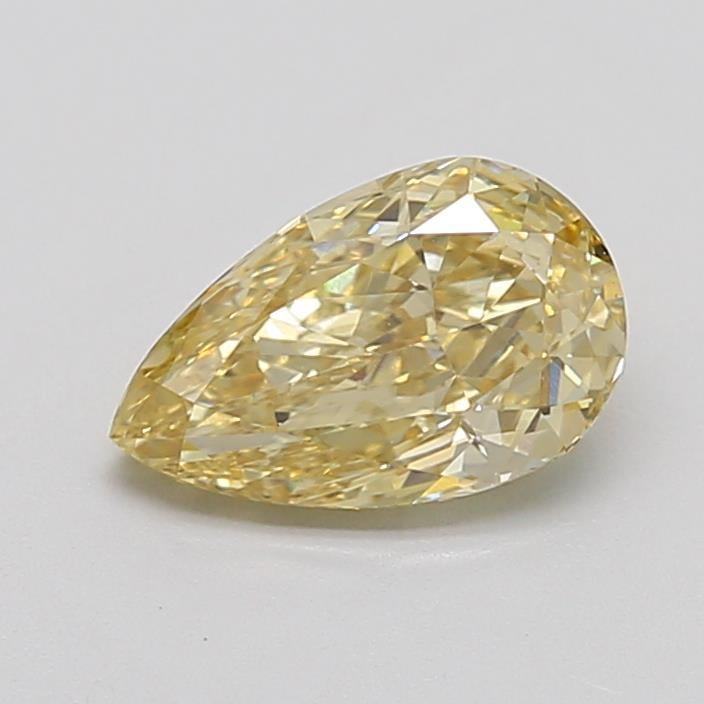 1.51 Ct. Fancy  Yellow Pear Lab Grown Diamond