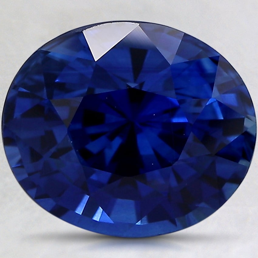 11x9.5mm Super Premium Blue Oval Sapphire