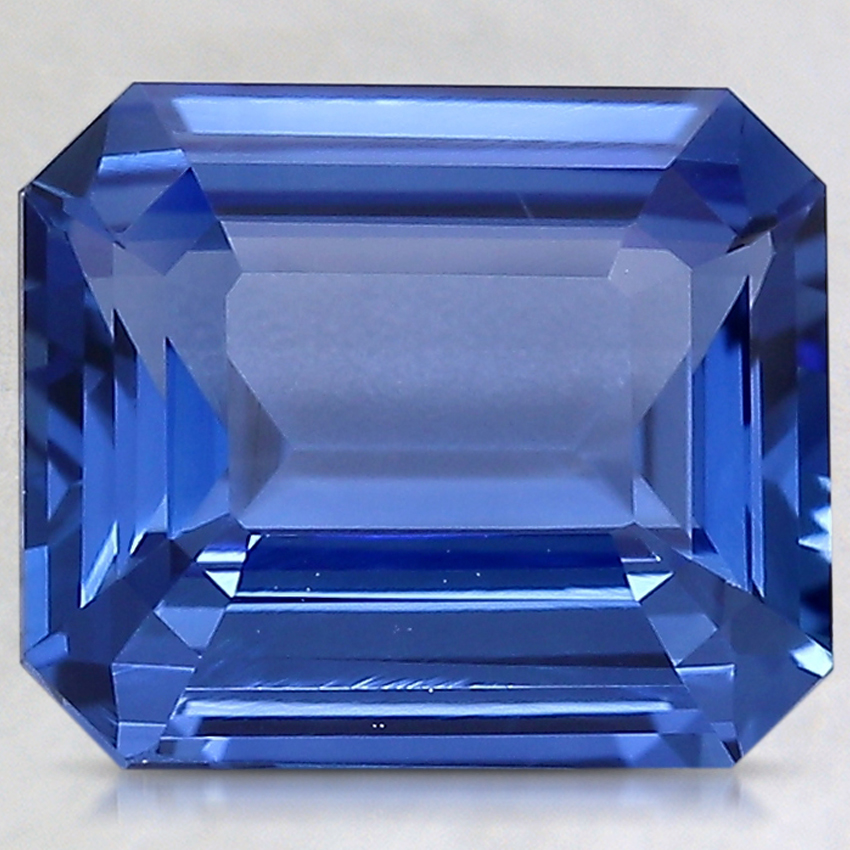 9.7x8.3mm Blue Emerald Sapphire
