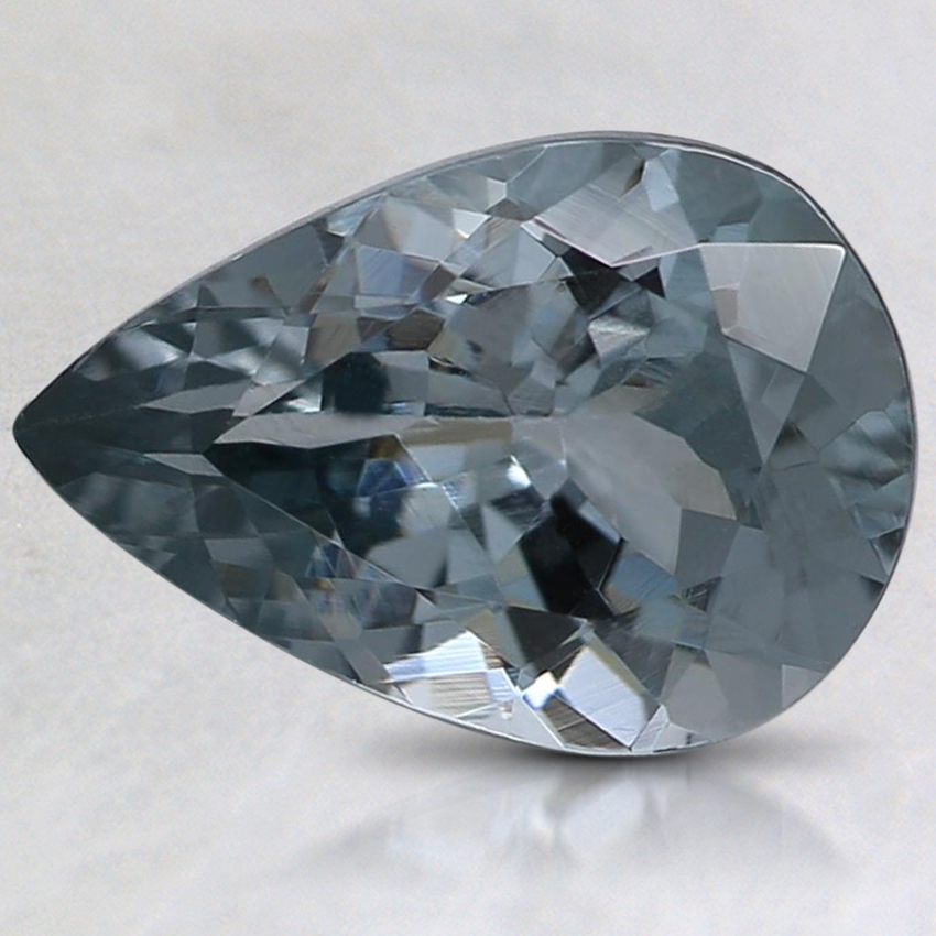 9.9x6.9mm Gray Pear Spinel