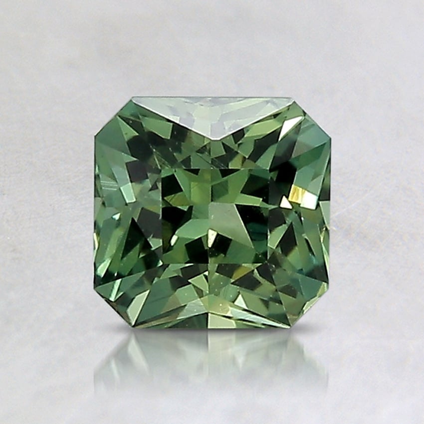5.7x5.6mm Unheated Teal Radiant Sapphire