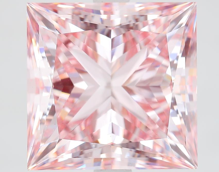 5.61 Ct. Fancy Intense Pink Princess Lab Grown Diamond
