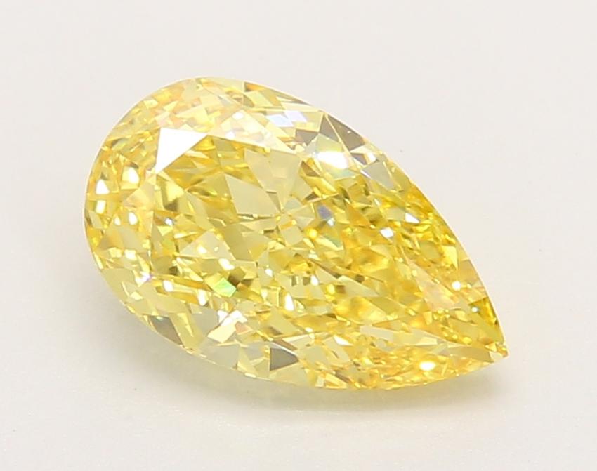 1.80 Ct. Fancy Vivid Yellow Pear Lab Grown Diamond