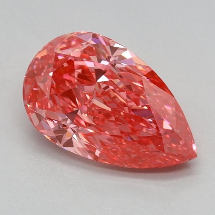 1.31 Ct. Fancy Vivid Pink Pear Lab Grown Diamond