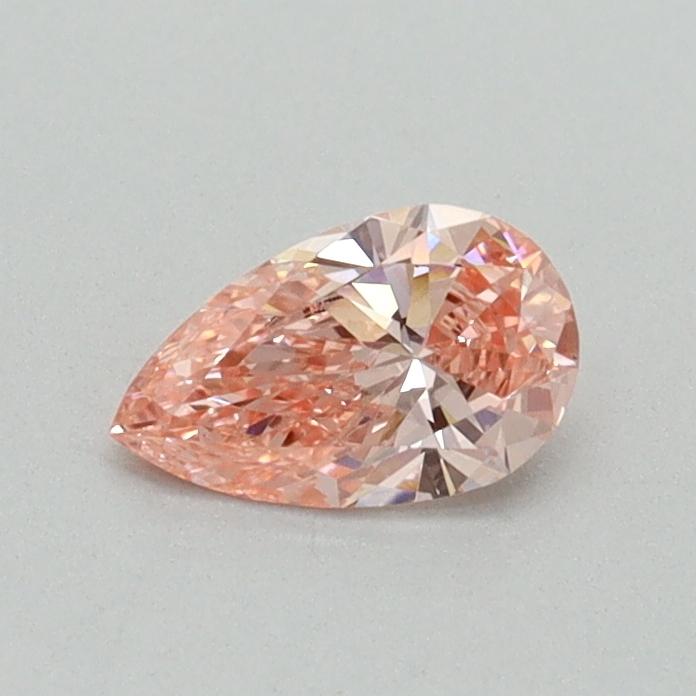 0.34 Ct. Fancy Vivid Pink Pear Lab Grown Diamond