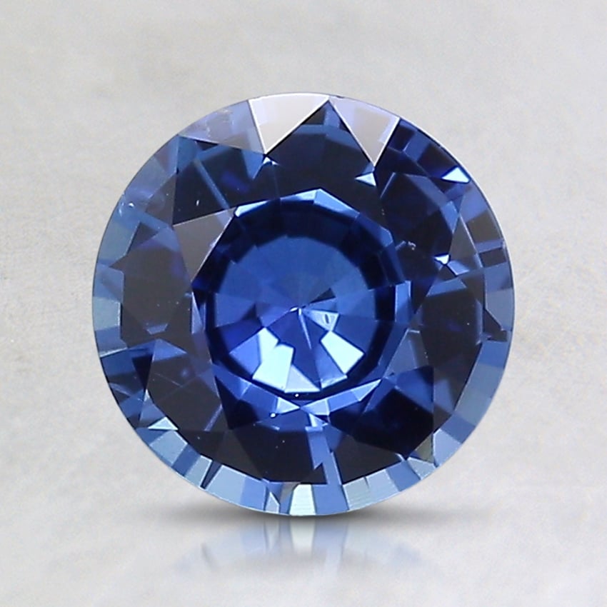 7.1mm Blue Round Sapphire