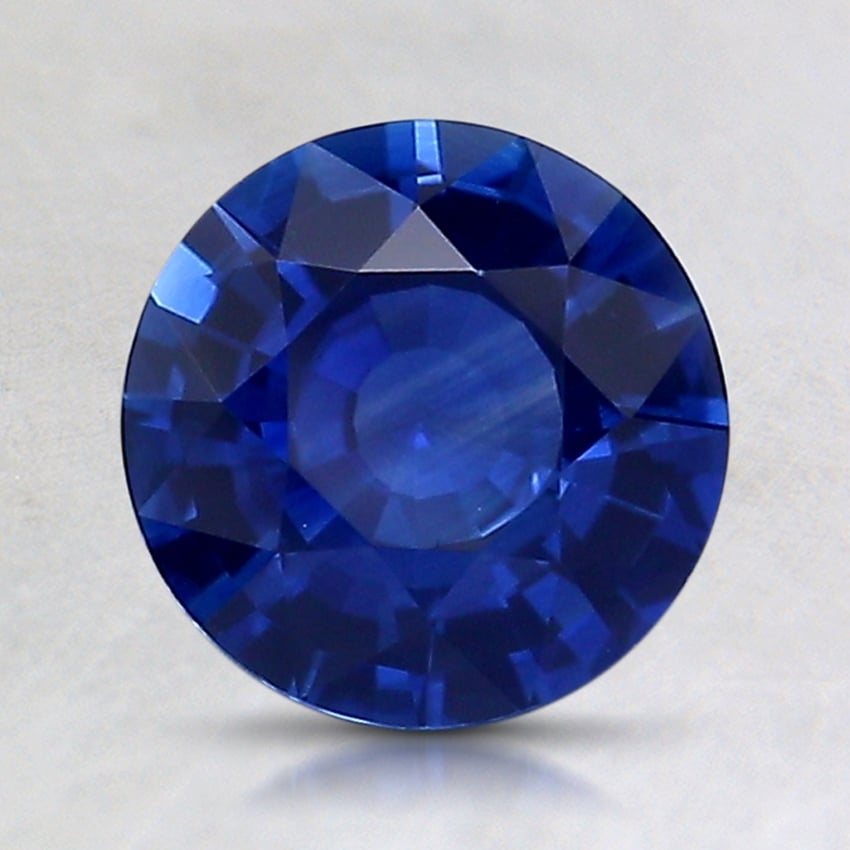 7.3x7.2mm Blue Round Sapphire