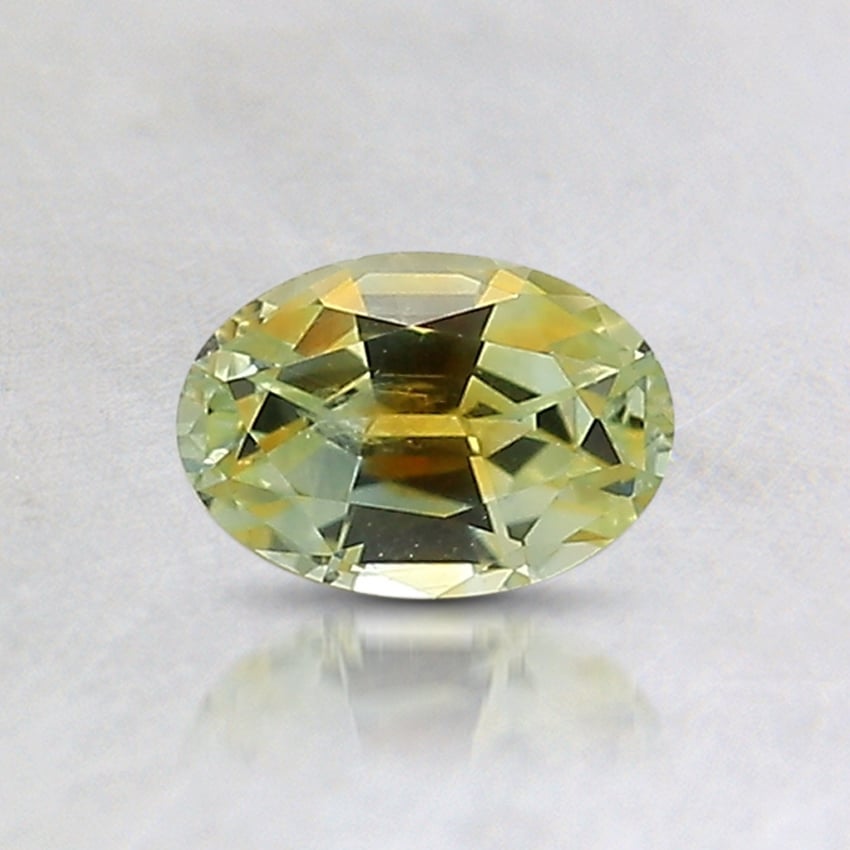 6x4.1mm Parti-Color Oval Montana Sapphire