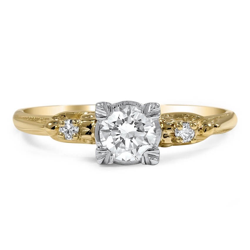 Art Nouveau Diamond Vintage Ring