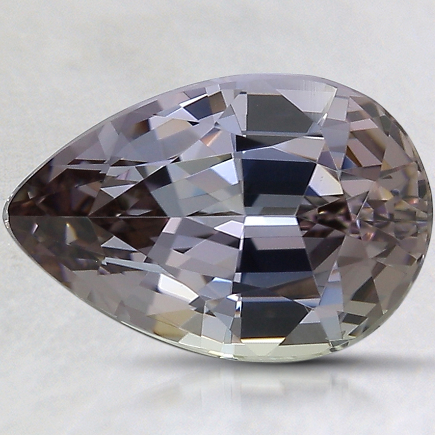 11.7x7.8mm Unheated Parti-Color Pear Tanzanite